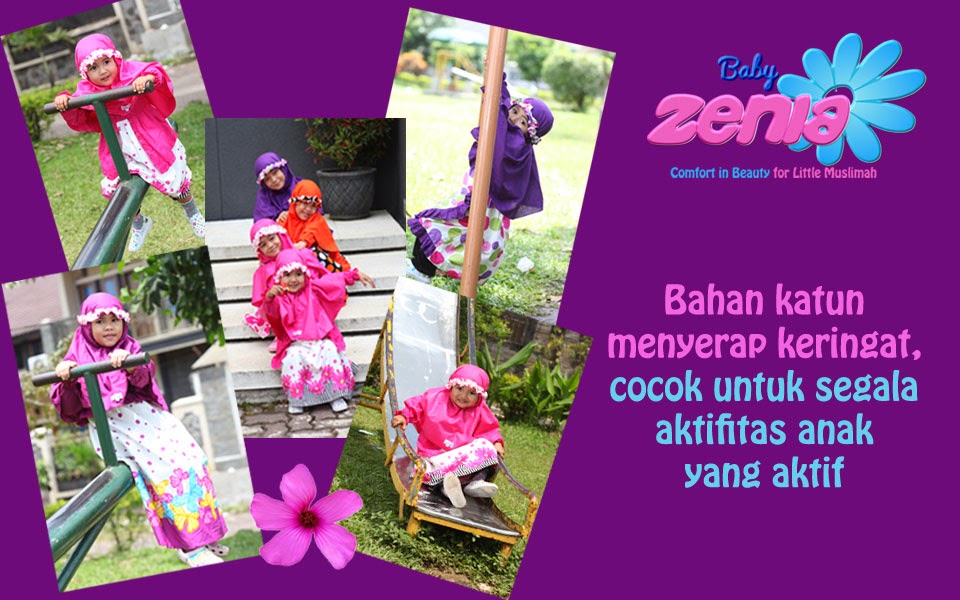 Alasan memilih baju Muslim Anak Baby Zenia model baju Anak 