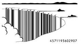 Barcode art from Japan