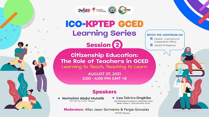 Feedback Form for Day 2 Session | August 27 | ICO-KPTEP GCED Learning Series 3