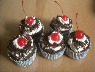  Resep Black Forest Cupcake