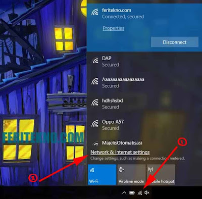  Fitur yang terdapat pada windows baik itu windows  Cara Forget Password Wifi Pada Windows 10 Terbaru