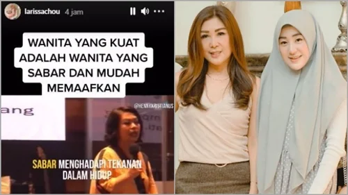 Berpisah dari Alfin Faiz, Larissa Chou Unggah Khotbah Pendeta