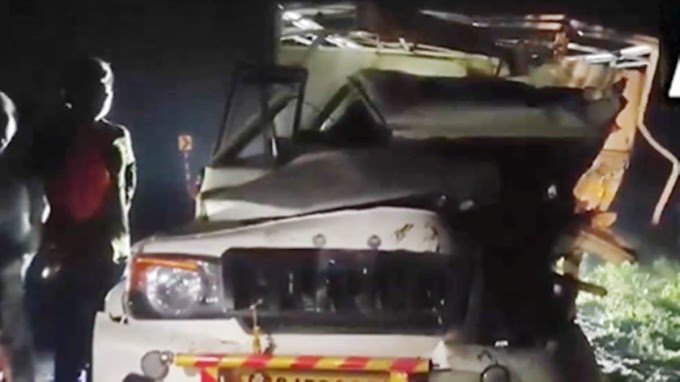 छत्तीसगढ़ में बड़ा सड़क हादसा : देर रात बेमेतरा में वाहनों की टक्‍कर,  9 लोगों की मौत, 20 से अधिक घायल