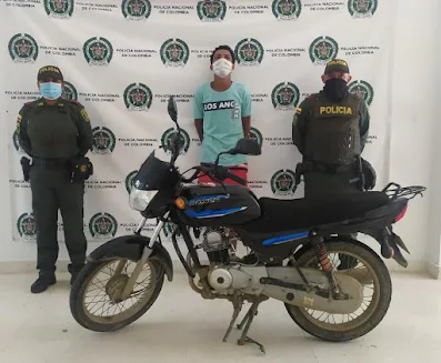 hoyennoticia.com, Se robó una moto en Riohacha y lo pillaron por Cuestecitas