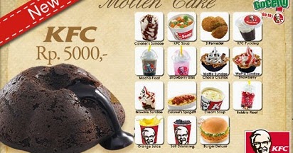 Daftar Harga Menu KFC Indonesia 2016