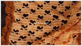 free crochet hearts blanket pattern