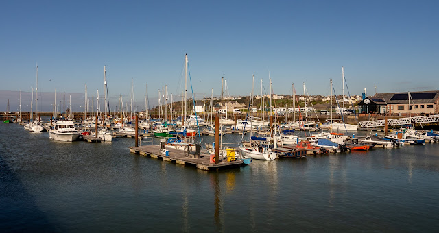 Photo of Maryport Marina in the sunshine