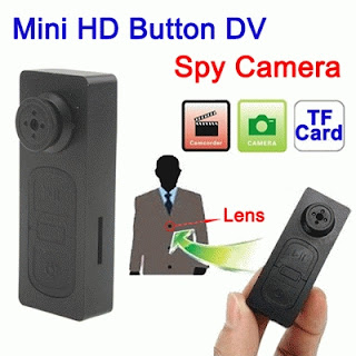 Spy Cam Button Camera / Kamera Pengintai Bentuk Kancing