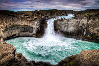 Popular waterfalls in the north of Iceland