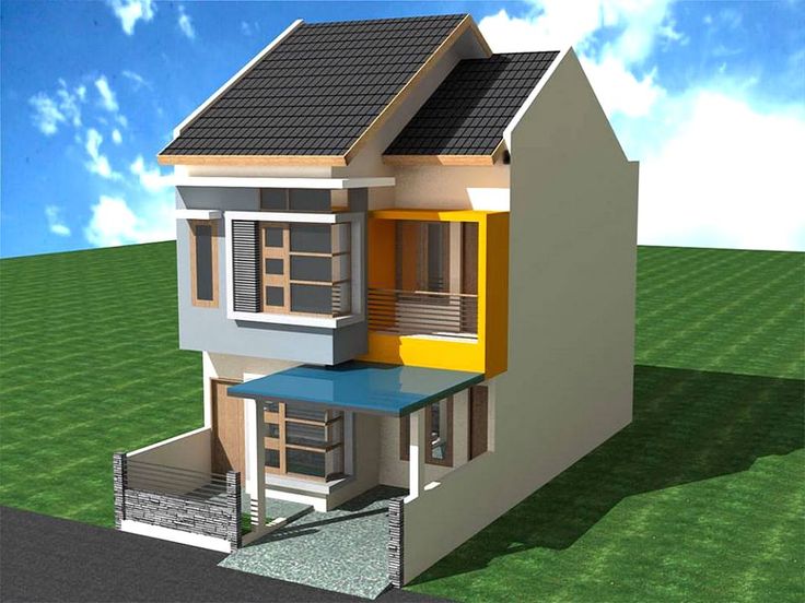 44 Model Atap  Rumah  Minimalis  2 Lantai Rumahku Unik