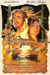 poster filme a ilha da garganta cortada