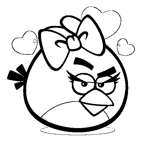Free Printable Coloring Pages - Cool Coloring Pages: Angry Birds