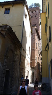 Lucca, Torre y el Palacio Guinigi.