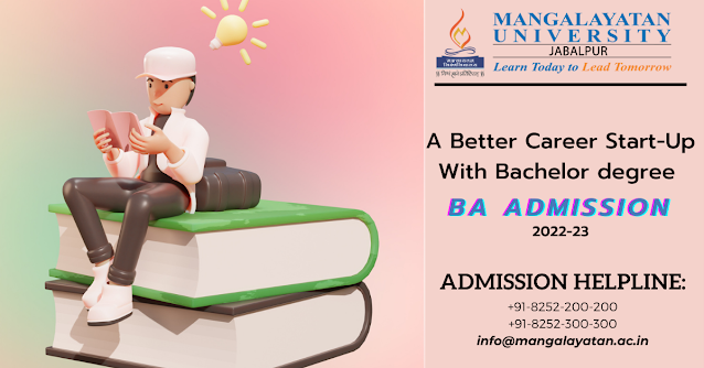 The best Arts college is offering admission for Bachelor of arts ( BA ) 2022-23, apply today to move ahead in career with dynamic success.