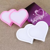 Led Modelling Lamp Creative Modelling Lamp Party Decorative Night Lamp | Heart shape Lamp, Led Light, pink and white light