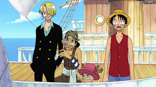 ワンピース アニメ 147話 ルフィ ウソップ チョッパー サンジ | ONE PIECE Episode 147