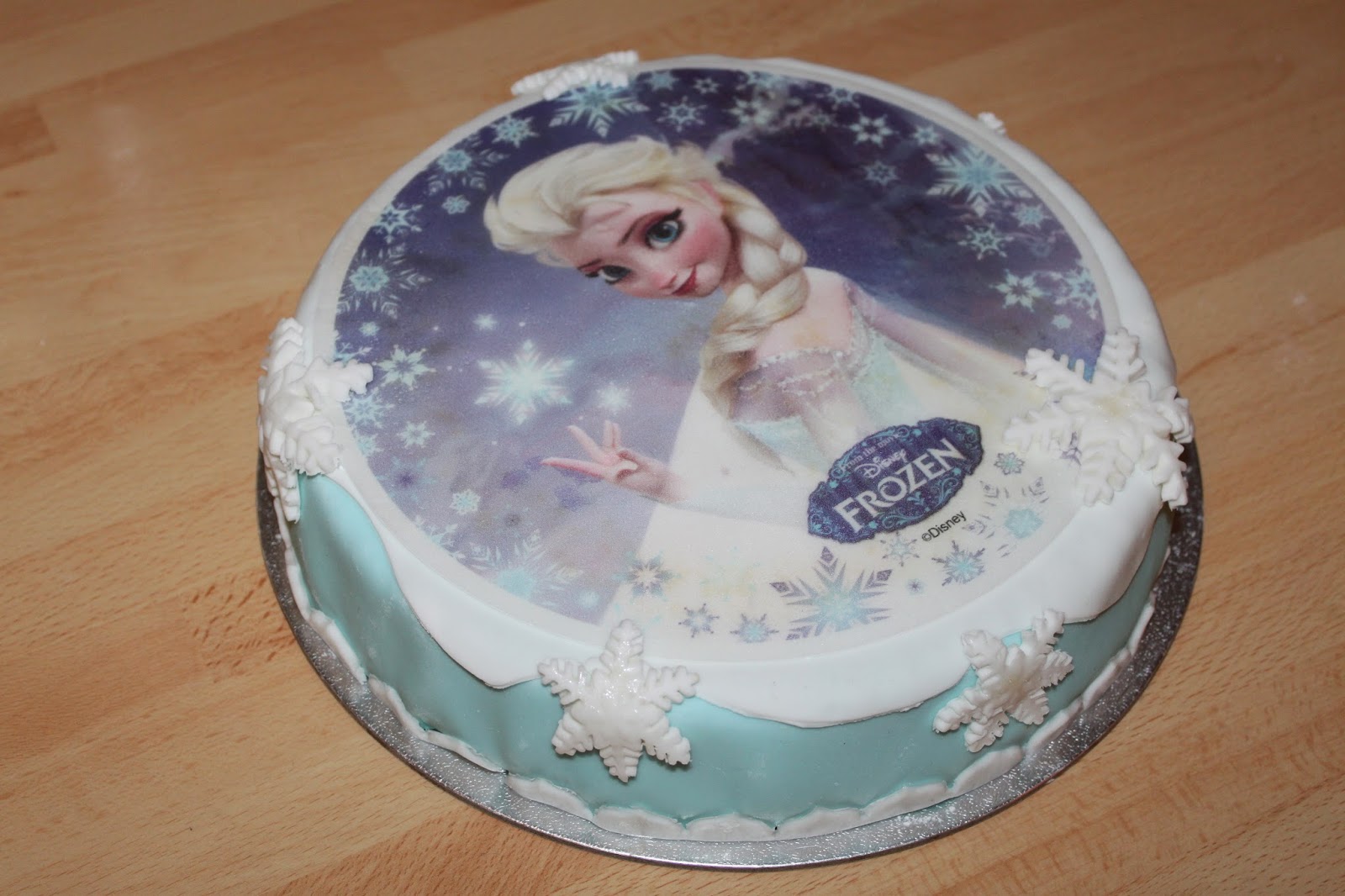 Les Gourmandises De Roussi Gateau Reine Des Neiges Avec Disque Azyme Tout Simple