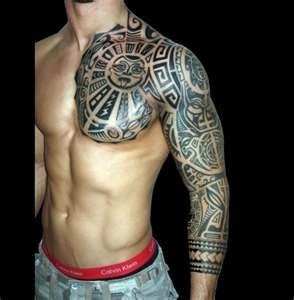 Tribal Celtic Tattoo Sleeve