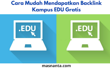 Cara Mudah Untuk mendapatkan backlink gratis dari situs Pendidikan EDU