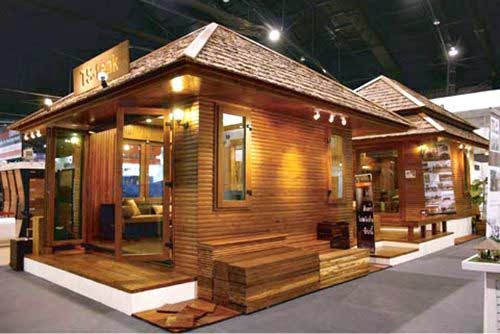 7 Rumah  Kayu  Sederhana Desain Unik  Dan Murah