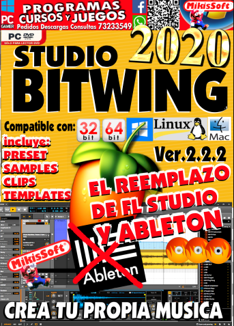 Bitwig Studio 2-2-2 WIN-MAC-LINUX 64bit
