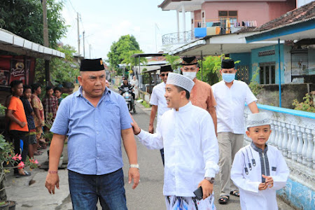   Hari Ke-4 Lebaran, Bupati Jembrana Silaturahmi Ke Sejumlah Tokoh Muslim