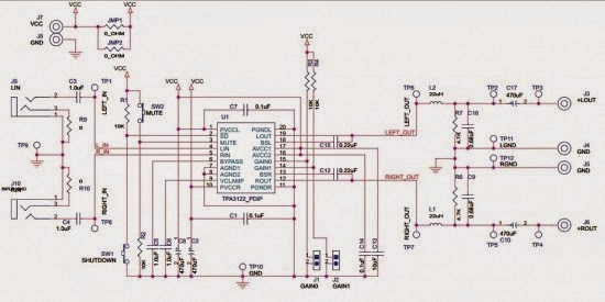 TPA3122D2 Class D Audio Amplifier