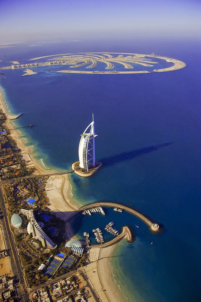 Burj Al Arab a seven star hotel.