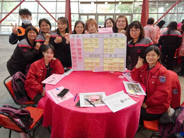 ▲透過案例分析、分組討論與模擬演練，讓義消防火宣導人員在執行防火宣導時，能夠更精準地辨識潛在風險，提供民眾最有效的防火對策。 （彰化縣消防局提供）