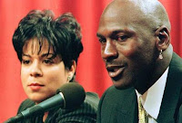 Juanita Jordan with Michael Jordan