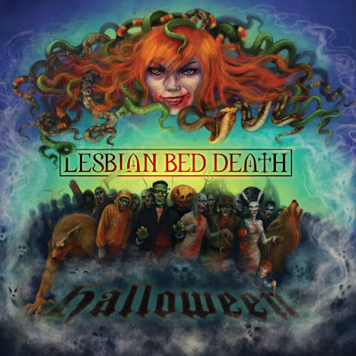 Lesbian Bed Death - Halloween (Single) Artwork by Iris Compiet