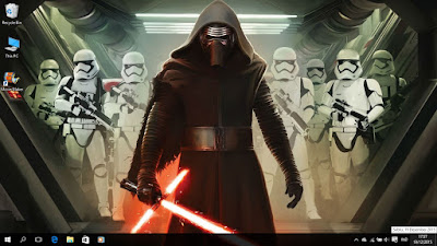 Star Wars - The Force Awakens Theme Windows 8 and 10