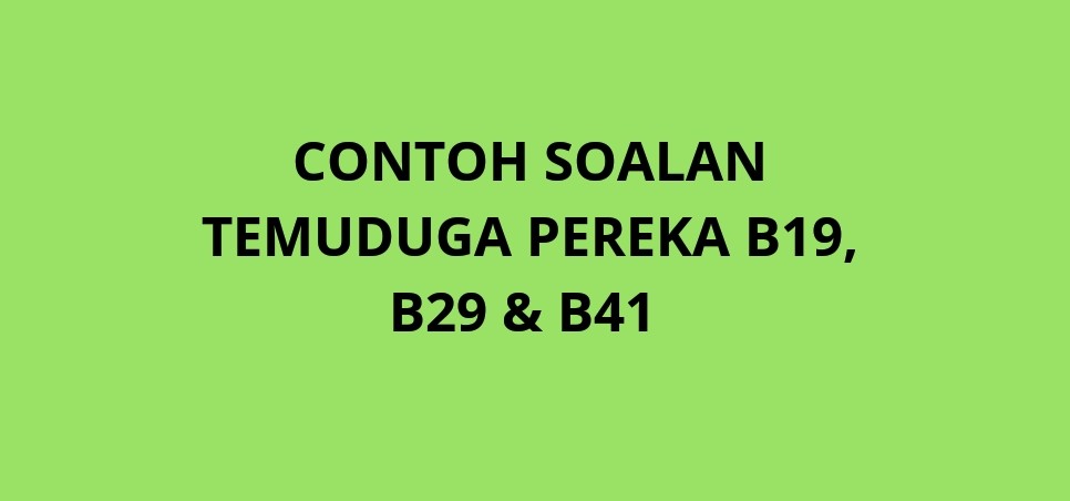 Jawapan Untuk Soalan Temuduga Spa - Contoh 917