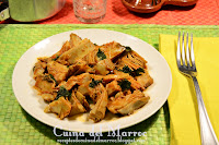 Carxofes a la chermoula