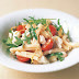 Pasta crab and rocket salad