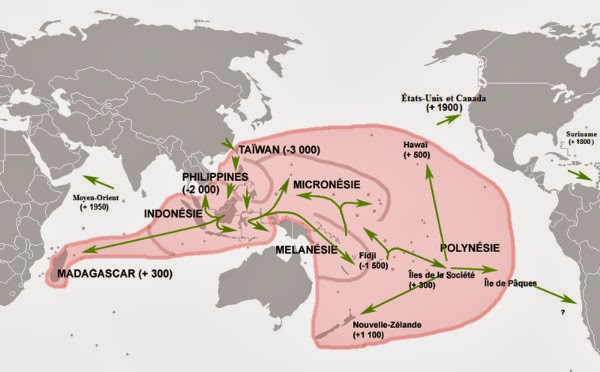 map migrasi Polinesia
