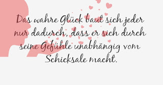 spruch des tages glück