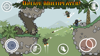 Download Doodle Army 2 : Mini Militia v3.0.6 Premium Unlimited APK Terbaru For Android