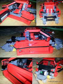 LEGO Ferrari F40 set 10248 build photos