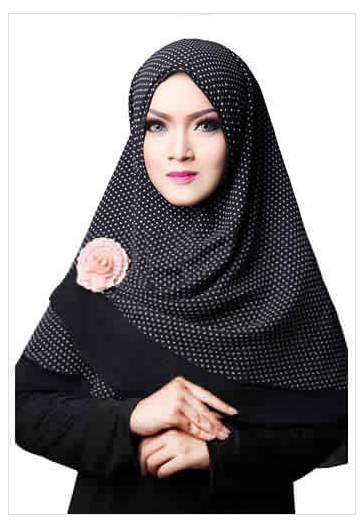 Contoh Model Hijab Modern Terbaru Style 2016