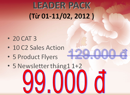 Leader Pack giảm giá còn 99.000đ