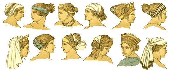 greek women hairstyles. ancient greek hairstyles for