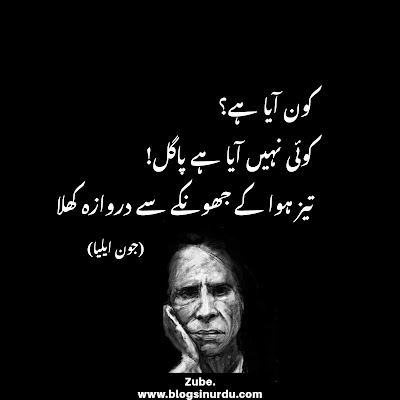 Jaun Elia Best Poetry in Urdu