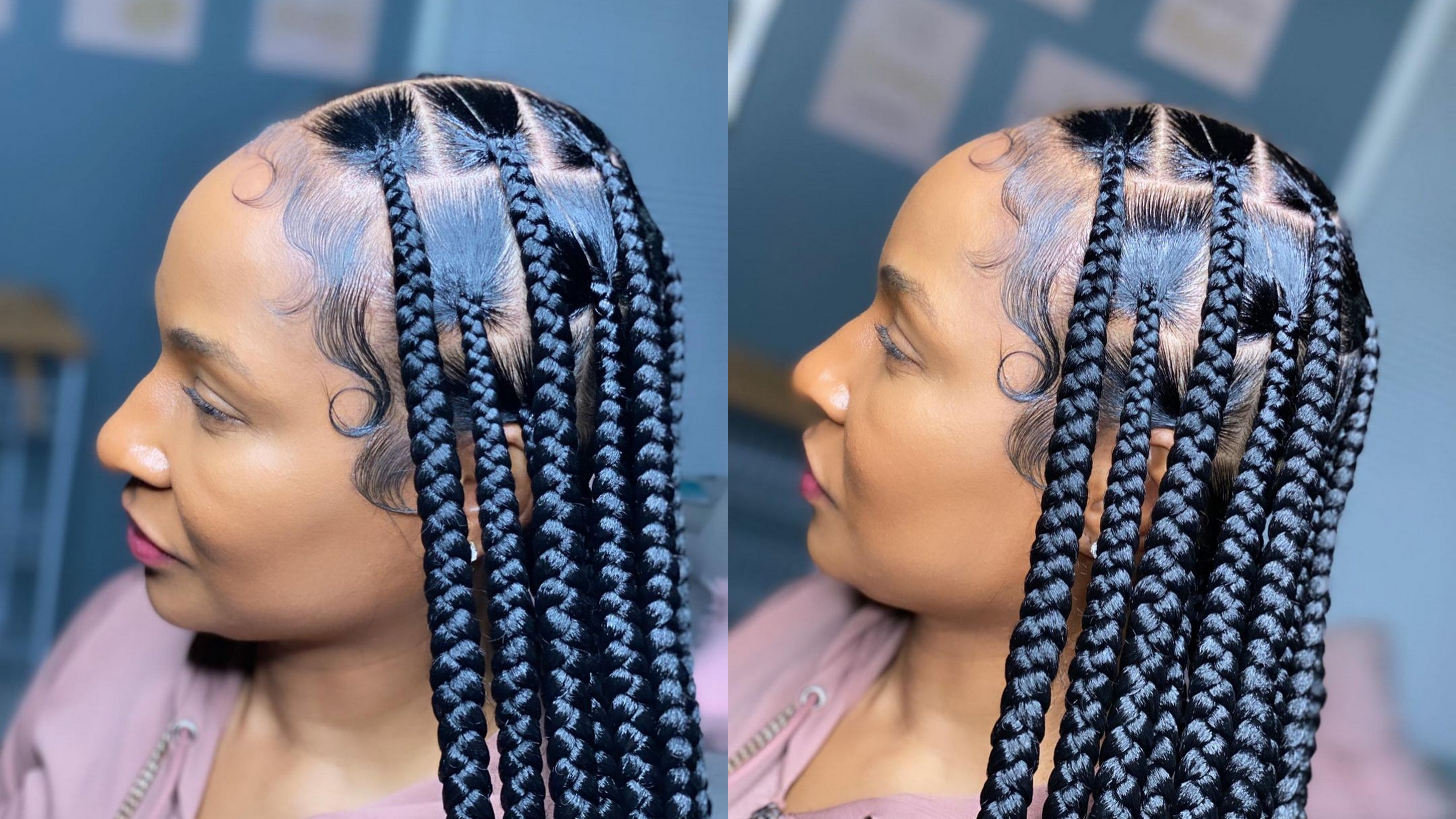 New 2022 Knotless Braid Styles: 34 Lovely African Ladies Hairstyles
