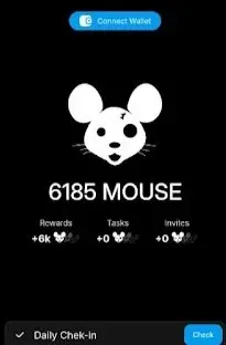 Главное меню в Mouse bot