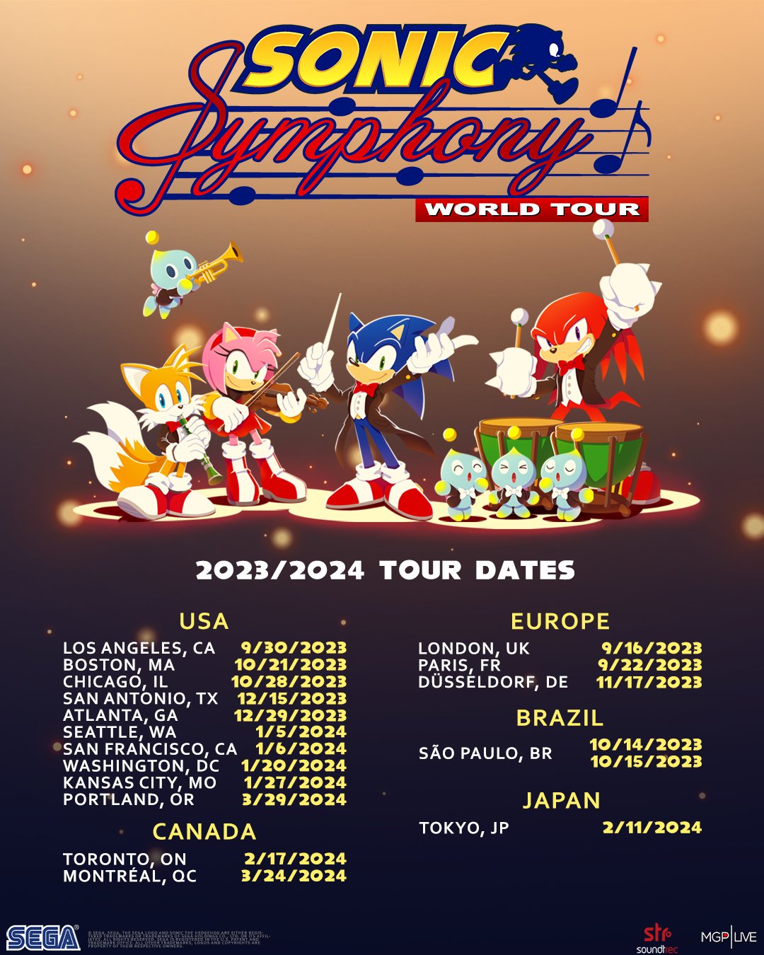 Brasil Game Show 2023: Sonic Symphony tem participação confirmada no evento  - GameBlast