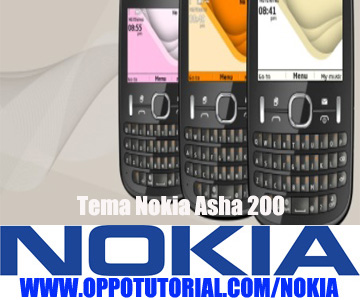 Tema Nokia Asha 200