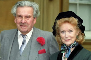 Sir Ludovic Kennedy and his wife, Moira Shearer