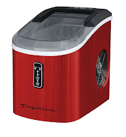 Frigidaire EFIC103-AMZ-SC Ice Maker in red color