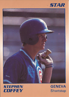 Stephen Coffey 1990 Geneva Cubs card